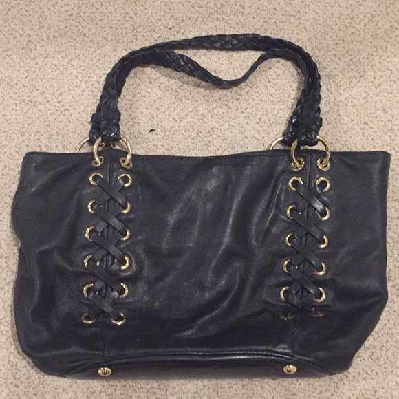 MICHAEL Michael Kors Handbags - Micheal Kors all black leather bag